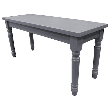 Best Master Furniture Best Master Furniture Paige Grey Bench Paige Luxembourg Farmhouse Dining Bench; Grey Paige Grey Bench
